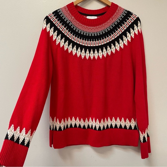 Charter Club Fair Isle Sweater size Large - Picture 3 of 7